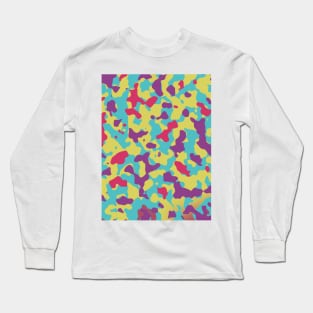 Pattern Camouflage Colors Long Sleeve T-Shirt